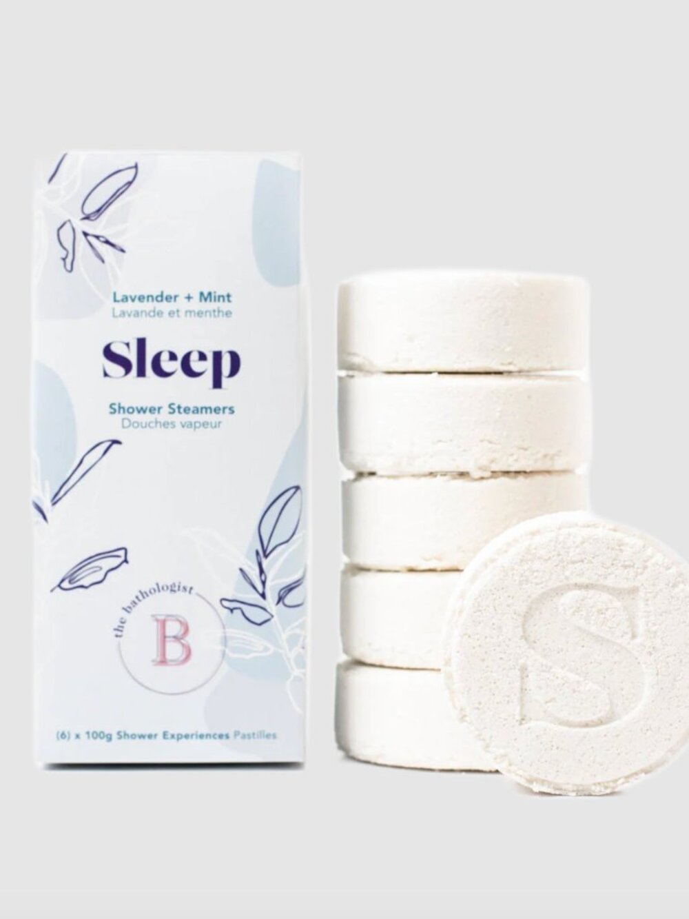 NWT Sleep Shower Steamers Lavender & Mint